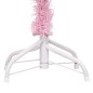 vidaXL Árbol de Navidad preiluminado con luces y bolas rosa 240 cm vidaXL Árbol de Navidad preiluminado con luces y bolas rosa 240 cm