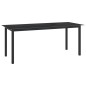 vidaXL Juego de comedor para jardín 9 piezas aluminio gris antracita vidaXL Juego de comedor para jardín 9 piezas aluminio gris antracita
