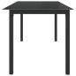 vidaXL Juego de comedor para jardín 9 piezas aluminio gris antracita vidaXL Juego de comedor para jardín 9 piezas aluminio gris antracita