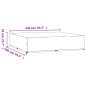 vidaXL Fundas muebles de jardín 2 uds 16 ojales cuadrado 240x240x55 cm vidaXL Fundas muebles de jardín 2 uds 16 ojales cuadrado 240x240x55 cm