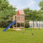 vidaXL Parque infantil de exterior madera maciza Douglas vidaXL Parque infantil de exterior madera maciza Douglas