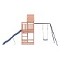 vidaXL Parque infantil de exterior madera maciza Douglas vidaXL Parque infantil de exterior madera maciza Douglas