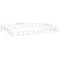 vidaXL Perrera plateada 80 m² acero vidaXL Perrera plateada 80 m² acero
