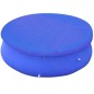 vidaXL Cubiertas para piscina 2 uds piscina elevada redonda 300 cm