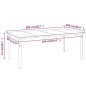 vidaXL Juego de comedor para jardín 7 piezas negro vidaXL Juego de comedor para jardín 7 piezas negro