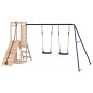 vidaXL Parque infantil de exterior madera maciza de pino vidaXL Parque infantil de exterior madera maciza de pino