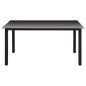 vidaXL Juego de comedor para jardín 7 piezas negro vidaXL Juego de comedor para jardín 7 piezas negro