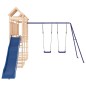 vidaXL Parque infantil de exterior madera maciza de pino