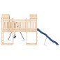 vidaXL Parque infantil de exterior madera maciza de pino