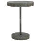vidaXL Mesa bar y taburetes jardín 5 pzas madera acacia ratán PE gris vidaXL Mesa bar y taburetes jardín 5 pzas madera acacia ratán PE gris