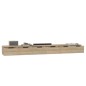 vidaXL Armarios de pared 2 uds contrachapada roble Sonoma 102x30x20 cm vidaXL Armarios de pared 2 uds contrachapada roble Sonoma 102x30x20 cm