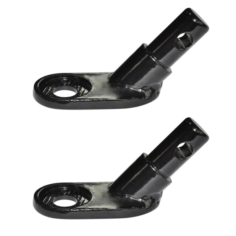 vidaXL Acoplamientos para remolque de bicicleta hierro 2 unidades vidaXL Acoplamientos para remolque de bicicleta hierro 2 unidades