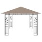 vidaXL Cenador con mosquitera y tira luz LED taupé 4x3x2,73m 180 g/m² vidaXL Cenador con mosquitera y tira luz LED taupé 4x3x2,73m 180 g/m²