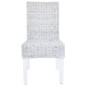 vidaXL Sillas de comedor 6 unidades ratán Kubu y madera mango marrón vidaXL Sillas de comedor 6 unidades ratán Kubu y madera mango marrón