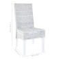 vidaXL Sillas de comedor 6 unidades ratán Kubu y madera mango marrón vidaXL Sillas de comedor 6 unidades ratán Kubu y madera mango marrón