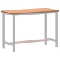 vidaXL Tablero de banco de trabajo madera maciza de haya 115x55x2,5 cm vidaXL Tablero de banco de trabajo madera maciza de haya 115x55x2,5 cm