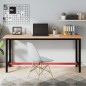 vidaXL Tablero de banco de trabajo madera maciza de haya 180x55x2,5 cm vidaXL Tablero de banco de trabajo madera maciza de haya 180x55x2,5 cm