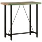 vidaXL Mesa alta de hierro y madera maciza reciclada 110x55x107 cm vidaXL Mesa alta de hierro y madera maciza reciclada 110x55x107 cm