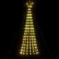 vidaXL Árbol de Navidad cono de luz 275 LEDs blanco cálido 180 cm vidaXL Árbol de Navidad cono de luz 275 LEDs blanco cálido 180 cm