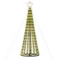 vidaXL Árbol de Navidad cono de luz 275 LEDs blanco cálido 180 cm vidaXL Árbol de Navidad cono de luz 275 LEDs blanco cálido 180 cm
