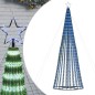 vidaXL Árbol de Navidad cono de luz 688 LEDs azul 300 cm vidaXL Árbol de Navidad cono de luz 688 LEDs azul 300 cm