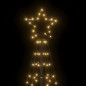 vidaXL Árbol de Navidad cono con estacas 220 LEDs blanco cálido 180 cm vidaXL Árbol de Navidad cono con estacas 220 LEDs blanco cálido 180 cm