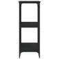 vidaXL Mesa consola madera de ingeniería negra 102x35x90 cm vidaXL Mesa consola madera de ingeniería negra 102x35x90 cm