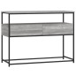vidaXL Mesa consola madera de ingeniería gris Sonoma 100x40x75 cm vidaXL Mesa consola madera de ingeniería gris Sonoma 100x40x75 cm