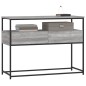 vidaXL Mesa consola madera de ingeniería gris Sonoma 100x40x75 cm vidaXL Mesa consola madera de ingeniería gris Sonoma 100x40x75 cm