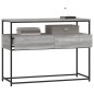 vidaXL Mesa consola madera de ingeniería gris Sonoma 100x40x75 cm vidaXL Mesa consola madera de ingeniería gris Sonoma 100x40x75 cm