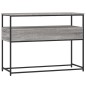 vidaXL Mesa consola madera de ingeniería gris Sonoma 100x40x75 cm vidaXL Mesa consola madera de ingeniería gris Sonoma 100x40x75 cm