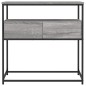 vidaXL Mesa consola madera de ingeniería gris Sonoma 75x40x75 cm vidaXL Mesa consola madera de ingeniería gris Sonoma 75x40x75 cm