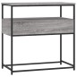 vidaXL Mesa consola madera de ingeniería gris Sonoma 75x40x75 cm vidaXL Mesa consola madera de ingeniería gris Sonoma 75x40x75 cm