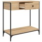 vidaXL Mesa consola madera de ingeniería roble Sonoma 75x34,5x75 cm vidaXL Mesa consola madera de ingeniería roble Sonoma 75x34,5x75 cm