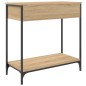 vidaXL Mesa consola madera de ingeniería roble Sonoma 75x34,5x75 cm vidaXL Mesa consola madera de ingeniería roble Sonoma 75x34,5x75 cm