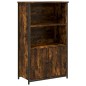 vidaXL Aparador alto madera de ingeniería roble ahumado 62x32x103,5 cm vidaXL Aparador alto madera de ingeniería roble ahumado 62x32x103,5 cm