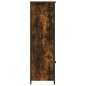 vidaXL Aparador alto madera de ingeniería roble ahumado 62x32x103,5 cm vidaXL Aparador alto madera de ingeniería roble ahumado 62x32x103,5 cm