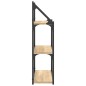 vidaXL Estantería de pared madera ingeniería roble Sonoma 60x21x78,5cm vidaXL Estantería de pared madera ingeniería roble Sonoma 60x21x78,5cm