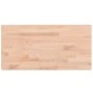 vidaXL Tablero rectangular de madera maciza de haya 100x50x1,5 cm vidaXL Tablero rectangular de madera maciza de haya 100x50x1,5 cm