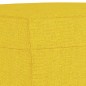 vidaXL Juego de sofás 3 piezas tela amarillo claro vidaXL Juego de sofás 3 piezas tela amarillo claro