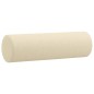 vidaXL Juego de sofás con cojines 2 piezas tela crema vidaXL Juego de sofás con cojines 2 piezas tela crema