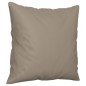 vidaXL Juego de sofás con cojines 2 piezas tela microfibra gris taupe vidaXL Juego de sofás con cojines 2 piezas tela microfibra gris taupe