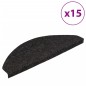 vidaXL Alfombrilla autoadhesiva de escalera 15 uds 65x22,5x3,5 cm vidaXL Alfombrilla autoadhesiva de escalera 15 uds 65x22,5x3,5 cm