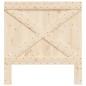 vidaXL Cabecero de madera maciza de pino 100x104 cm vidaXL Cabecero de madera maciza de pino 100x104 cm
