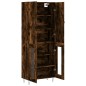 vidaXL Aparador alto madera contrachapada roble ahumado 69,5x34x180 cm vidaXL Aparador alto madera contrachapada roble ahumado 69,5x34x180 cm