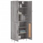 vidaXL Aparador alto madera contrachapada gris sonoma 69,5x34x180 cm vidaXL Aparador alto madera contrachapada gris sonoma 69,5x34x180 cm