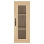 vidaXL Aparador de madera contrachapada roble Sonoma 34,5x34x180 cm vidaXL Aparador de madera contrachapada roble Sonoma 34,5x34x180 cm