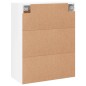 vidaXL Armarios de pared 2 uds madera de ingeniería blanco brillante vidaXL Armarios de pared 2 uds madera de ingeniería blanco brillante