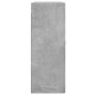 vidaXL Armarios de pared 2 uds madera de ingeniería gris hormigón vidaXL Armarios de pared 2 uds madera de ingeniería gris hormigón