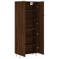 vidaXL Aparador alto madera contrachapada marrón roble 69,5x34x180 cm vidaXL Aparador alto madera contrachapada marrón roble 69,5x34x180 cm